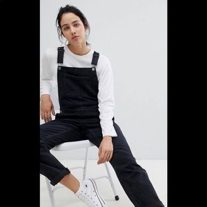 Black ASOS overalls